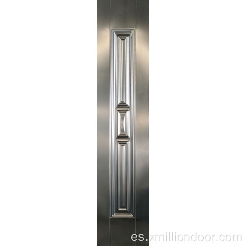 Piel de puerta de metal de estampado de diseño de lujo